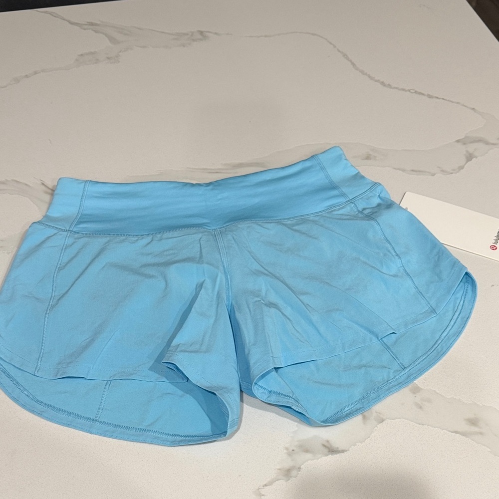 Lululemon Athletica Sky Blue Athletic Shorts